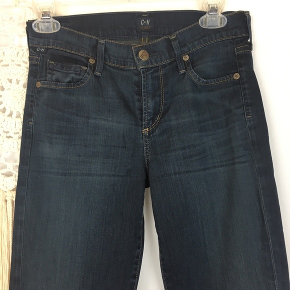 COH Amber Dark Stretch Denim Flare Bootcut Jeans - Picture 8 of 8